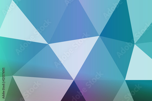 multicolor blue, purple, geometric banner with triangular low poly origami style background. for business