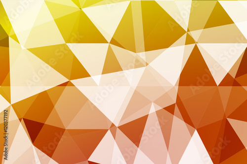 summer color polygonal geometric banner with triangular low poly origami style background for your banner, presentation