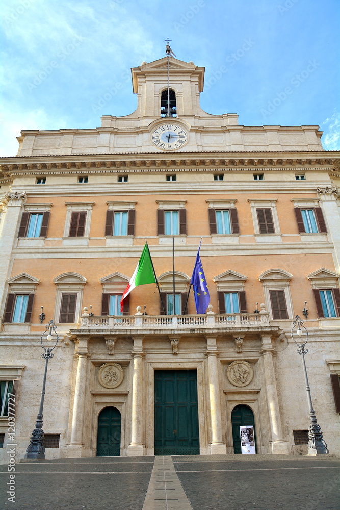 The Palace of the depuites in Rome called 