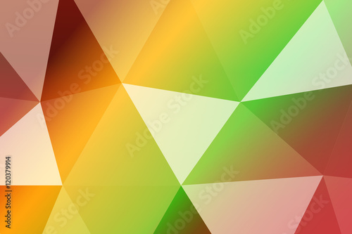 summer color polygonal geometric banner with triangular low poly origami style background for your banner, presentation