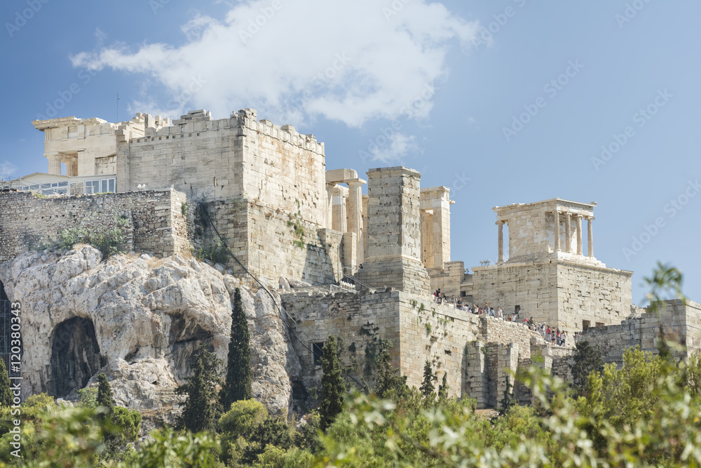 Entrance of Acropolis, Athens, Greece