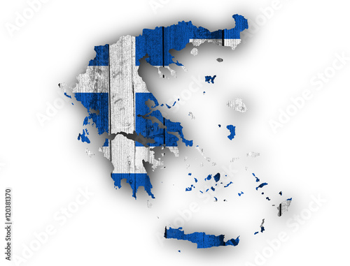 Karte von Griechenland