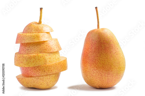 Sliced Yellow Pear