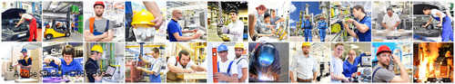 Foto Berufe im Handwerk, Gewerbe und der Industrie - Ausbildung und Portraits von Per