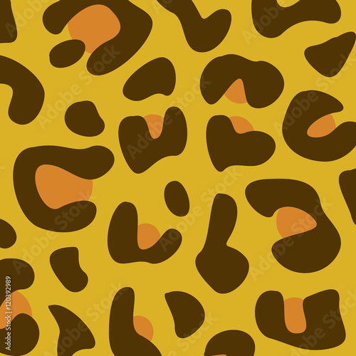 Leopard Skin animal texture wallpaper Vector