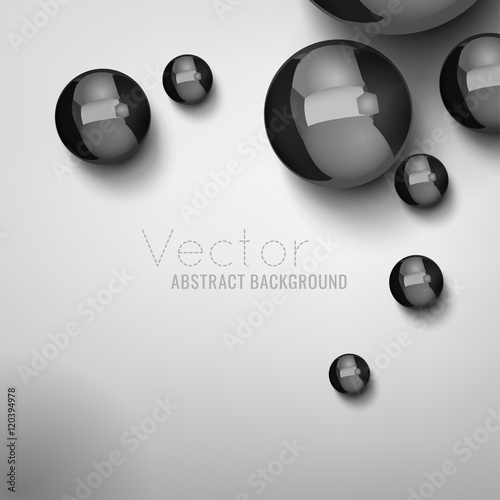 Fototapeta Naklejka Na Ścianę i Meble -  Abstract Balls Background 02 A