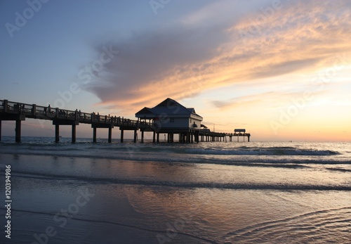 Coucher de soleil sur Clearwater en Floride © Joachim Martin