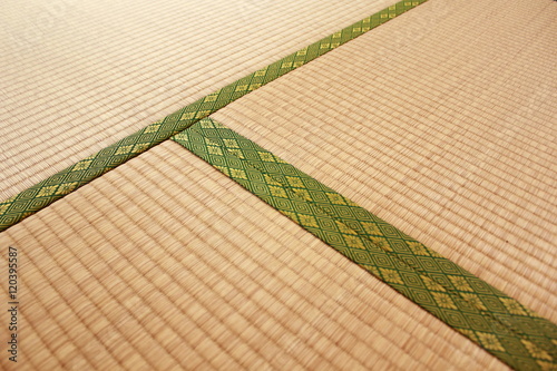 Japanese traditional Tatami mat texture