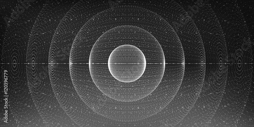 Vector interstellar space background.Cosmic galaxy illustration.Background with nebula, stardust and bright shining stars.Vector Illustration for party flyers,artwork, brochures, posters.