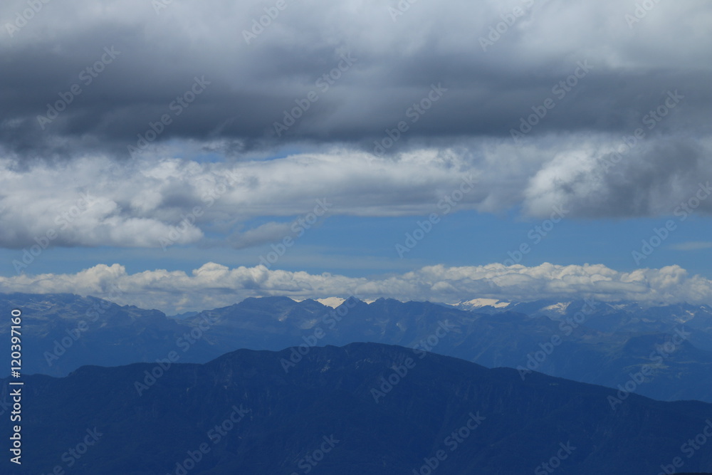 Dolomiten Bergpanorama