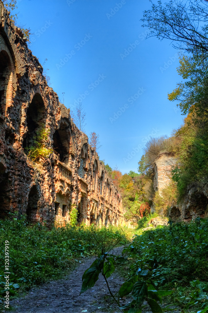 Ruins of ancient fort Tarakanov Ruins of ancient fort Tarakanov