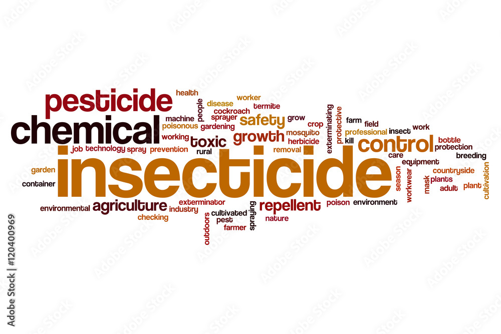 Pesticide word cloud