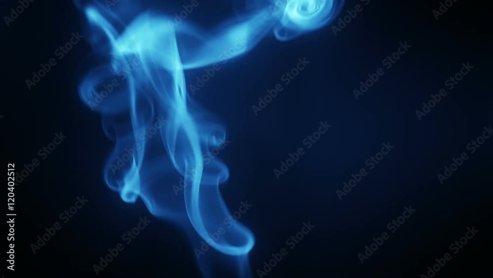 Blue smoke flows. Seamless loop soft background
Blue smoke flows. Seamless loop soft background