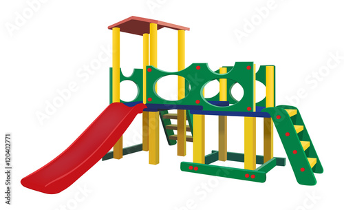 Playground, vector illustration