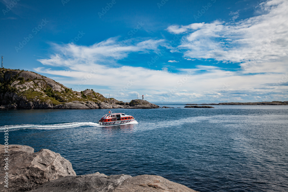 Naklejka premium Beautiful Nature Norway.