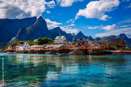 Quadro su tela Lofoten archipelago islands