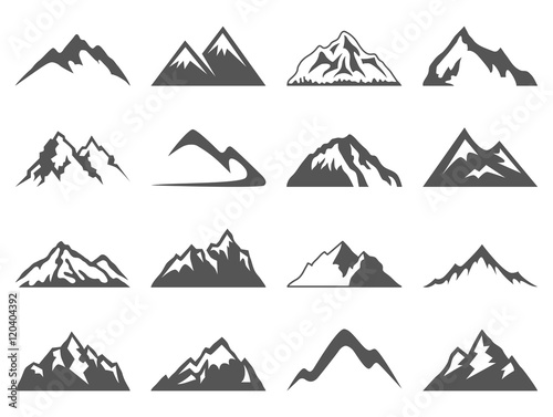 Mountain Shapes For Logos