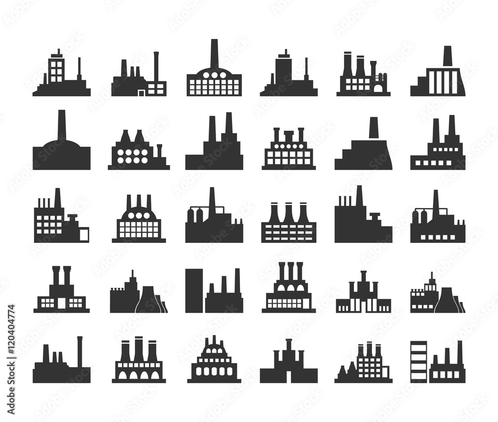 Obraz premium Factory icon4