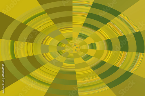 Abstract modern graphic design round pattern background in green