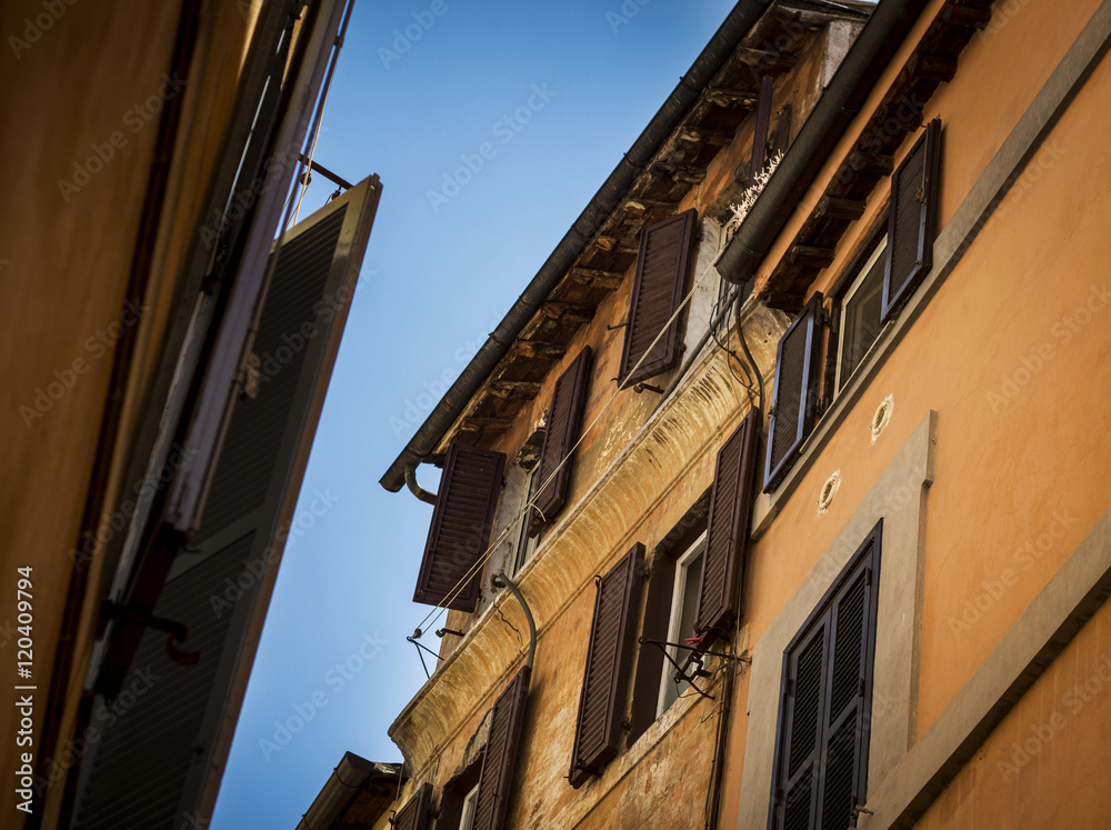 Windows in Rome Windows in Rome