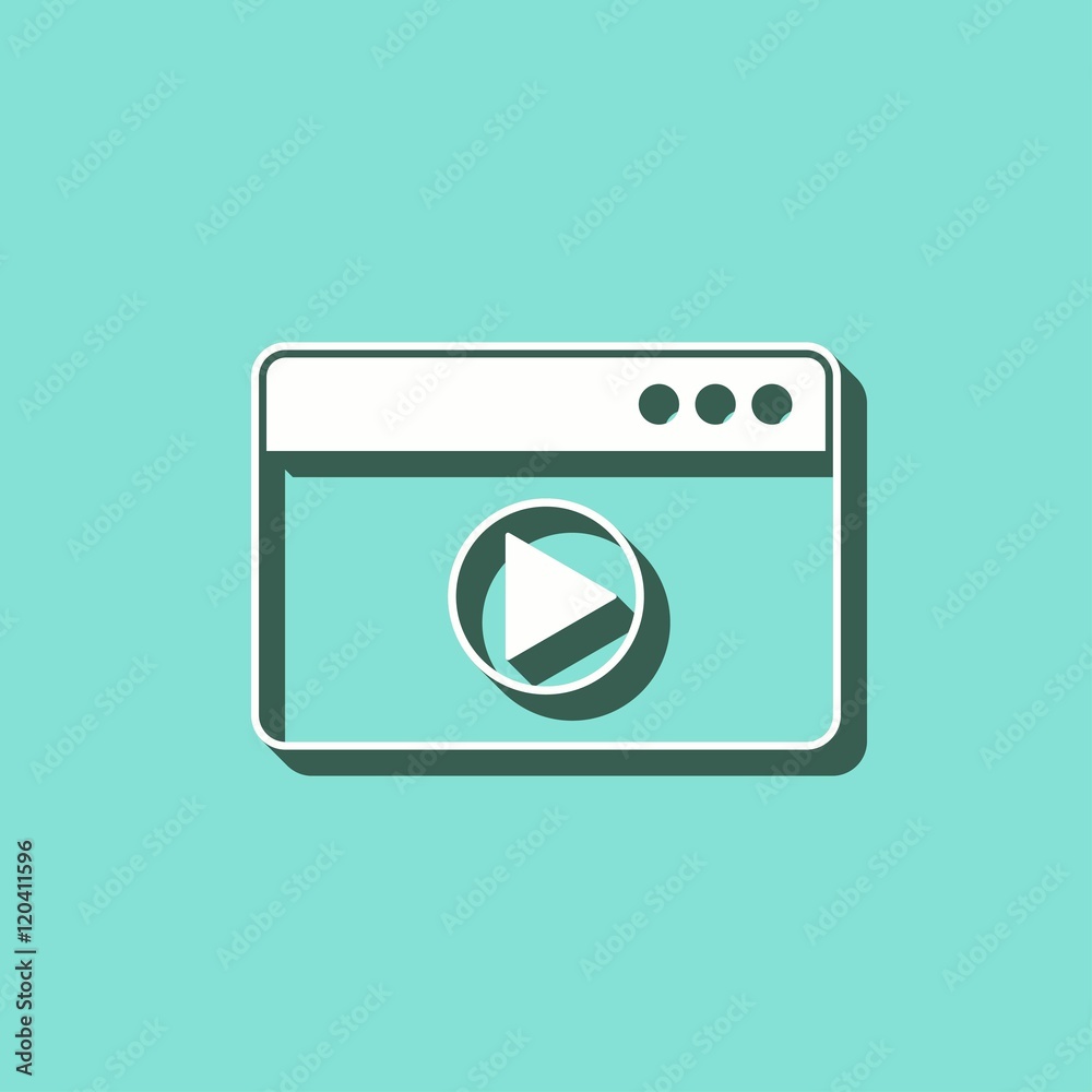 Browser - vector icon. Browser - vector icon.