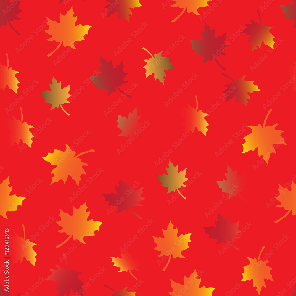 Seamless autumn pattern , pattern for a background Seamless autumn pattern , pattern for a background
