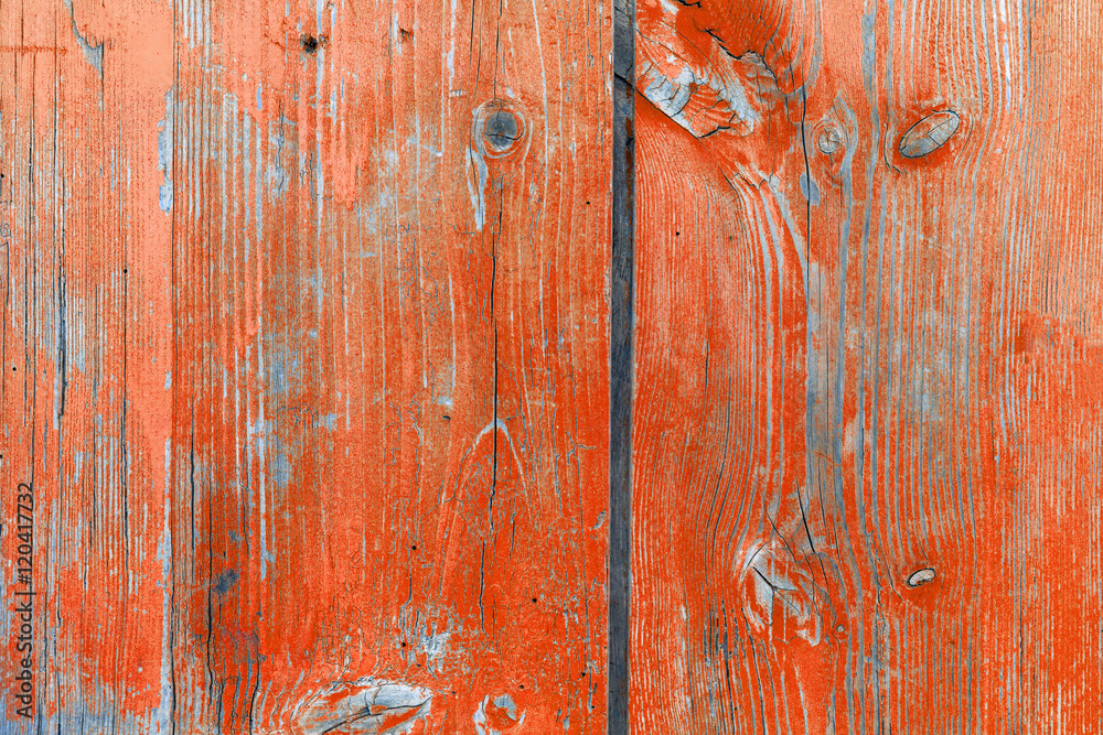 The old red wood texture with natural patterns The old red wood texture with natural patterns
