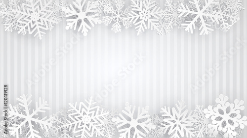 Background with snowflakes
