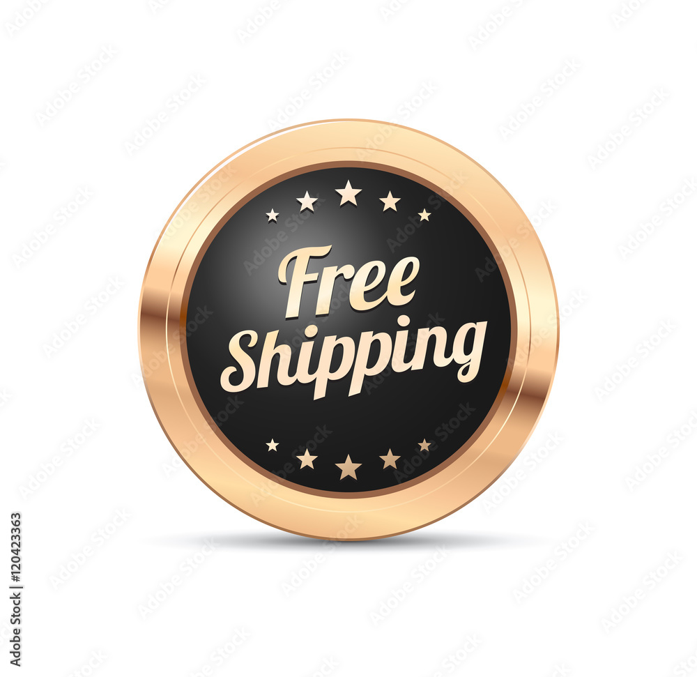 Free Shipping Badge Free Shipping Badge