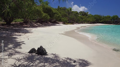 panning video of Turtle Bay, Caneel Bay with audio, St John, United States Virgin Islands photo
