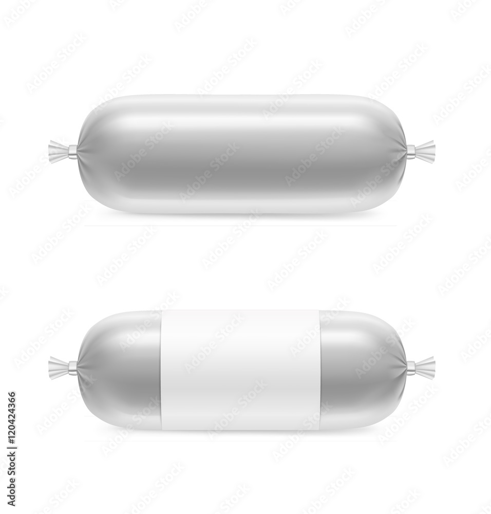 Template for packaging. Vector illustration on white background. Ready for your design.