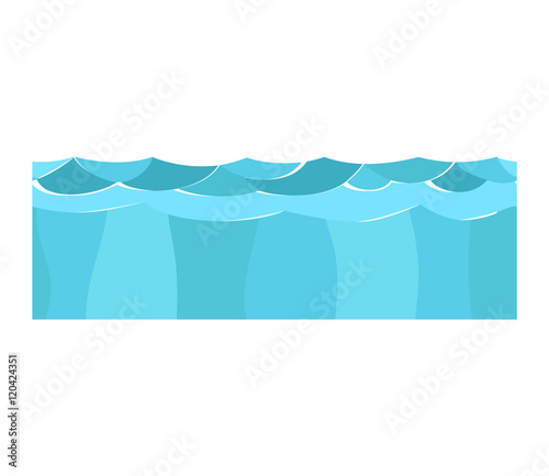 Illustration of cross section ground slice isolated on white background. Some ground slices piece nature cross outdoor. Ecology underground ground slice vector.