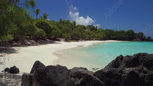 panning video of Turtle Bay, Caneel Bay with audio, St John, United States Virgin Islands photo