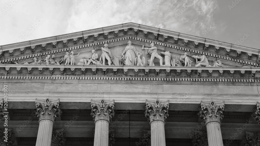 Fototapeta premium Capitol Hill Building in Washington DC