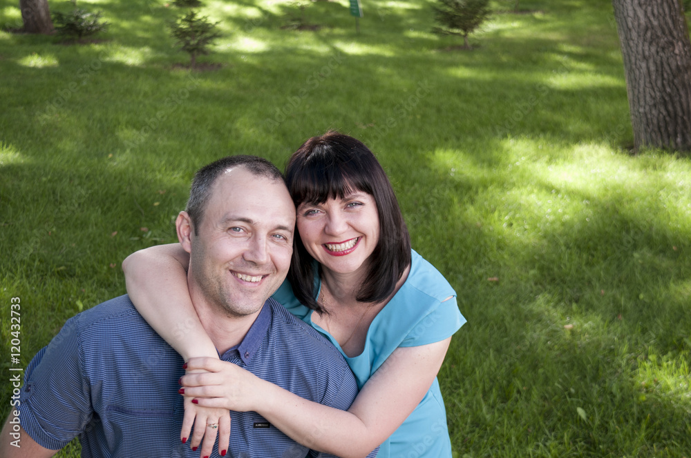 Portrait of a happy couple Portrait of a happy couple