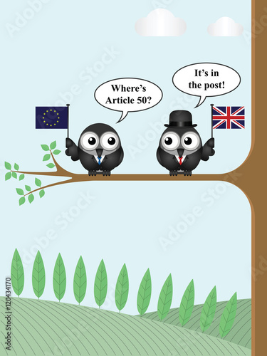 Fototapeta Naklejka Na Ścianę i Meble -  United Kingdom EU Article 50