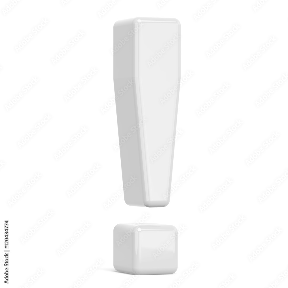 white exclamation mark white exclamation mark