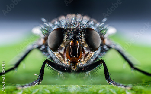 Bluebottle fly macro © stockfotocz