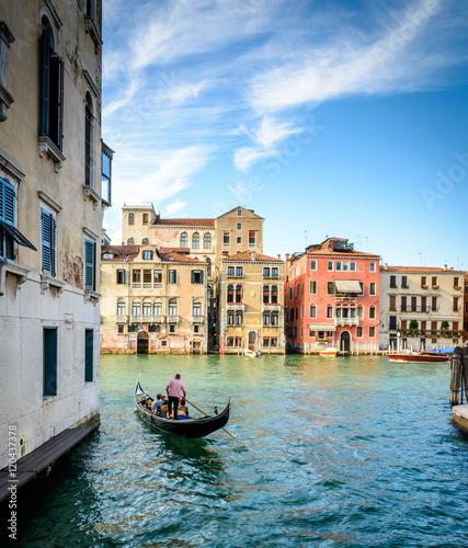 Gondolas in Venice © stockfotocz