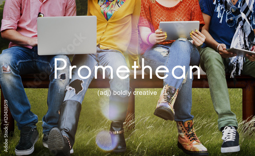 Promethean Creative Ideas Wisdom Intelligent Concept photo