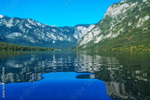 Fototapeta Naklejka Na Ścianę i Meble -  Bohinj lake, Slovenia