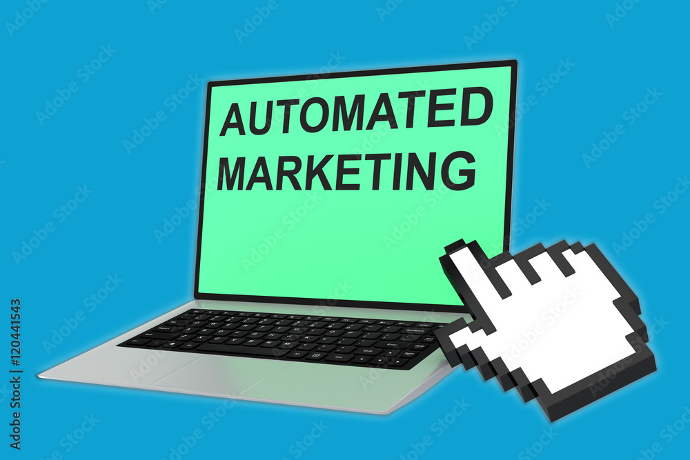Automated Marketing concept Automated Marketing concept