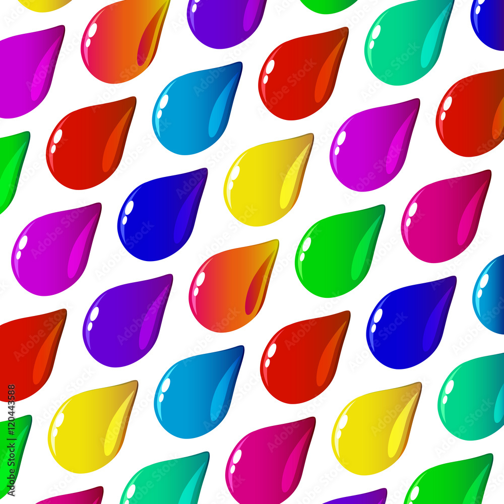Abstract background with colorful paint drops. Abstract background with colorful paint drops.