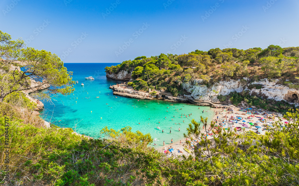 Summer Holiday Beach Majorca Spain Cala Llombards