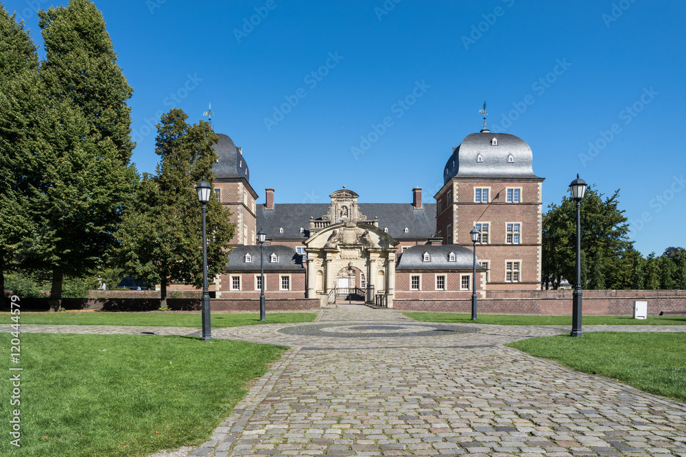 Fototapeta premium Wasserschloss Ahaus in Nordrhein-Westfalen, Deutschland