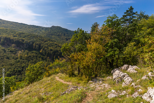 European nature during early autumn. Central Slovakia
