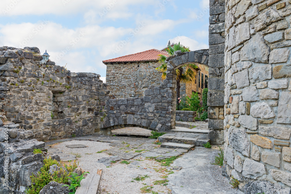 Ancient buildings in Croatia