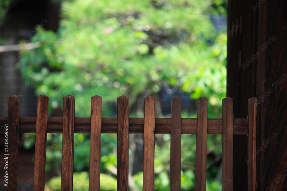 Fototapeta premium 柵