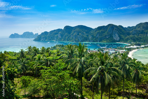 View point from Island in Thailand