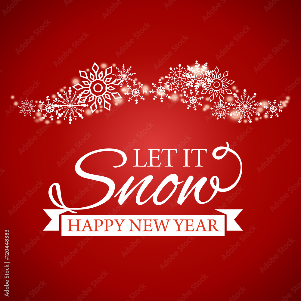 Happy New Year and Merry Christmas e-card. Vector illustration. Happy New Year and Merry Christmas e-card. Vector illustration.